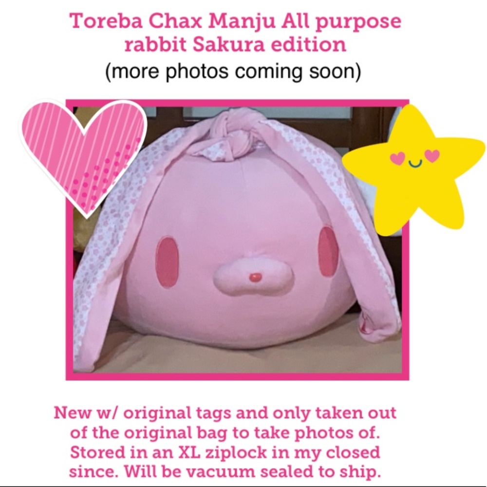Chax Manju All purpose rabbit Sakura edition